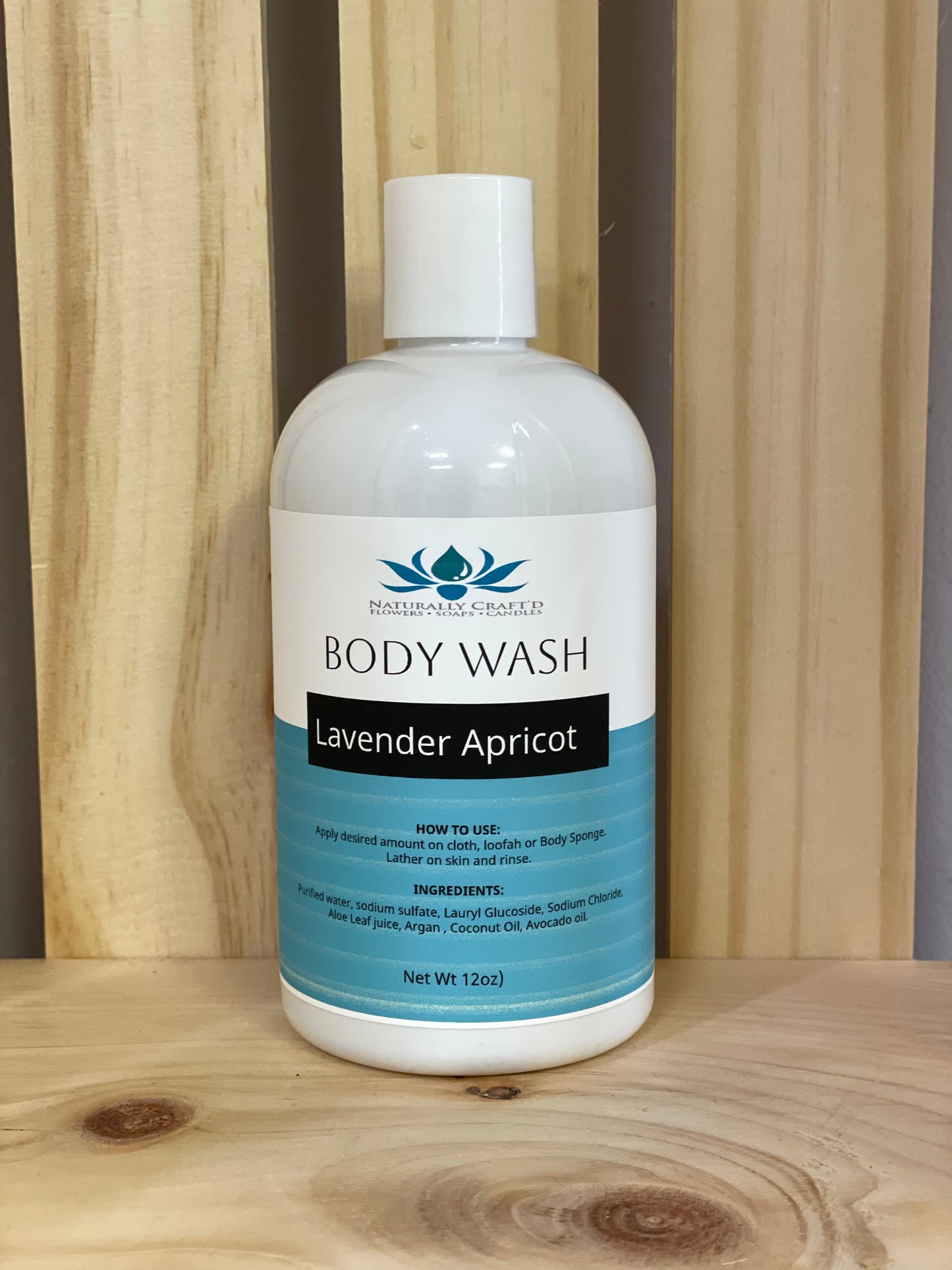 Lavender Apricot Body Wash