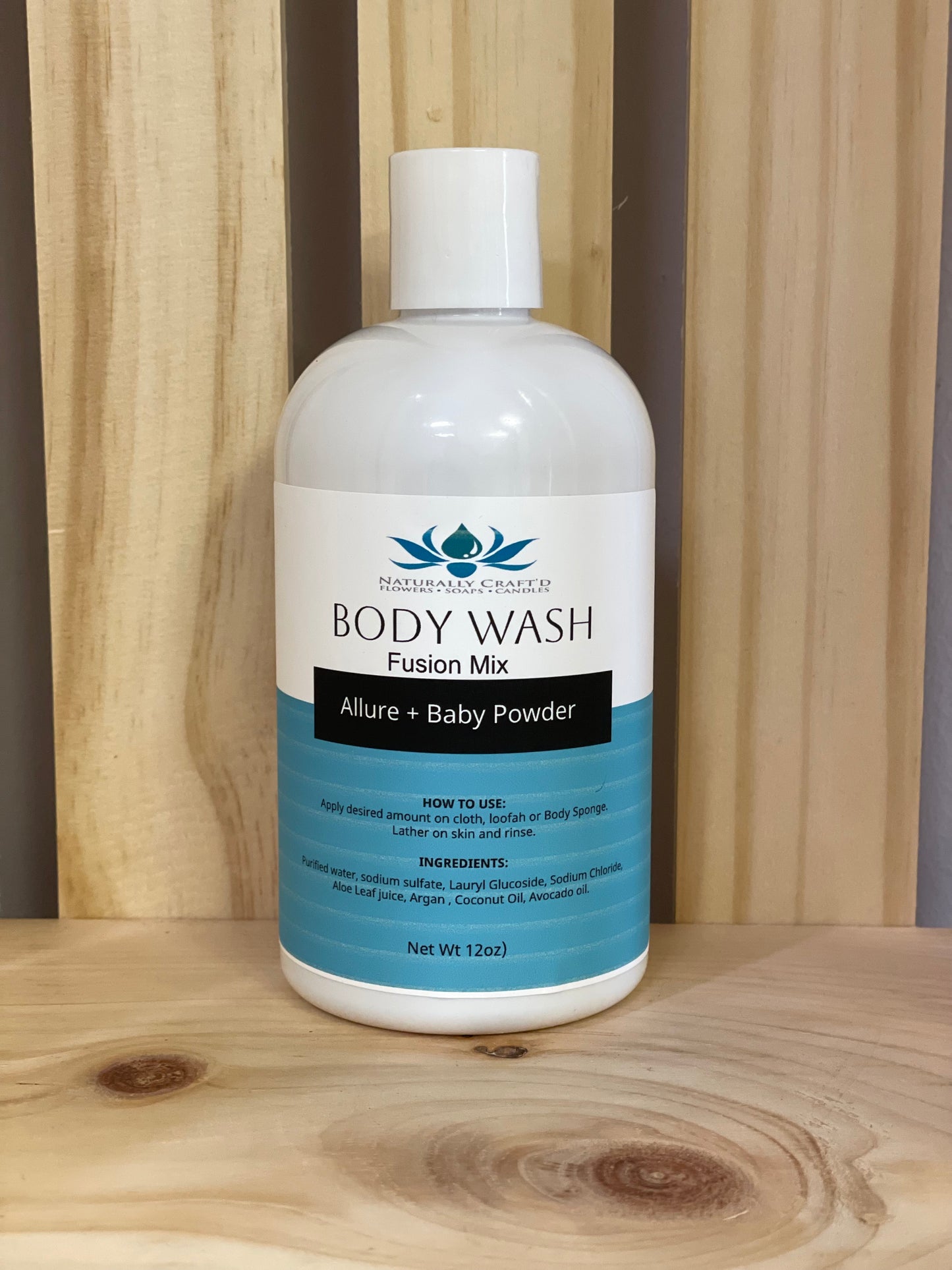 Allure + Baby Powder Mix Body Wash